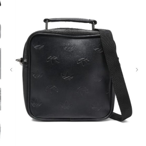 adidas leather messenger bag